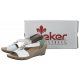Sandały Rieker Białe 624H6-80 White Combination - małe zdjęcie