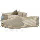 Espadryle Toms Alpargata Rope Oxford Tan Recycled Cotton University Stripes 10019673 - małe zdjęcie