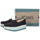 Espadryle Toms Alp Platform Black Canvas 10019680 - małe zdjęcie