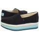 Espadryle Toms Alp Platform Black Canvas 10019680 - małe zdjęcie