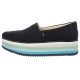 Espadryle Toms Alp Platform Black Canvas 10019680 - małe zdjęcie