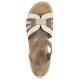 Sandały Rieker Beżowe 62918-22 Beige Combination - małe zdjęcie