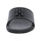 Klapki Tommy Hilfiger TH Pop Mule Black FW0FW07097 BDS - małe zdjęcie