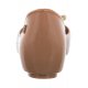 Baleriny Zaxy LL285018/83395/AH480 Dark Brown - małe zdjęcie