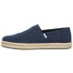 Espadryle Toms Alp Rope 2.0 Navy Recycled Cotton Slubby Woven 10019870 - małe zdjęcie