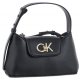 Torebka Calvin Klein Re-Lock Crossbody W/Flap Sm K60K610770 BAX - małe zdjęcie