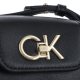 Torebka Calvin Klein Re-Lock Crossbody W/Flap Sm K60K610770 BAX - małe zdjęcie