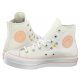 Trampki Converse CTAS Lift Hi Egret/Cheeky Coral/White A03516C - małe zdjęcie