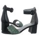 Sandały Maciejka Czarne/Zielone 04141-20/00-5 - małe zdjęcie