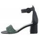 Sandały Maciejka Czarne/Zielone 04141-20/00-5 - małe zdjęcie