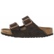 Klapki Birkenstock Arizona BS Soft Footbed Mocha 0951313 - małe zdjęcie