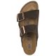 Klapki Birkenstock Arizona BS Soft Footbed Mocha 0951313 - małe zdjęcie