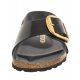 Klapki Birkenstock Madrid Big Buckle High-Shine Black 1022650 - małe zdjęcie