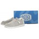 Półbuty Hey Dude Wally Sox Stone White 40019-1KA - małe zdjęcie