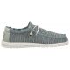 Półbuty Hey Dude Wally Sox Ice Grey 40019-1HN - małe zdjęcie