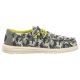 Półbuty Hey Dude Wally Youth Camodino Blue 40043-425 - małe zdjęcie