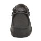 Półbuty Hey Dude Wally Youth Basic Black 40041-001 - małe zdjęcie