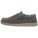 Półbuty Hey Dude Wally Sox Charcoal 40019-025 - małe zdjęcie