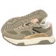Sneakersy Tommy Hilfiger Low Cut Lace-Up Sneaker T3A9-33000-1492 A177 Grey/Military Green - małe zdjęcie