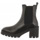 Botki Tamaris Czarne 1-25469-41 003 Black Leather - małe zdjęcie