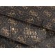 Torebka Listonoszka Guess Eco Brenton Flap Shoulder Bag HWESG8 39019 Brown Logo - małe zdjęcie