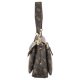 Torebka Listonoszka Guess Eco Brenton Flap Shoulder Bag HWESG8 39019 Brown Logo - małe zdjęcie