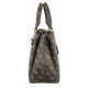Torebka Guess Aieta Girlfriend Satchel HWQB87 81060 Brown Logo - małe zdjęcie