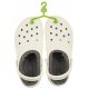 Klapki Crocs Classic Lined Clog White/Grey 203591-10M - małe zdjęcie