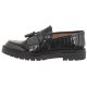 Mokasyny Venezia Czarne Lakierowane 24027 501 Black - małe zdjęcie