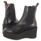 Sztyblety Tommy Hilfiger Elevated Wedge Bootie Black FW0FW07857 BDS - małe zdjęcie