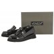 Mokasyny Venezia Czarne 1700219 R89 Black - małe zdjęcie