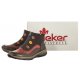 Botki Rieker Brązowe N3277-25 Brown Combination - małe zdjęcie