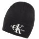 Czapka Calvin Klein Monologo Embro Beanie Black K50K511160 BDS - małe zdjęcie