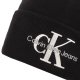 Czapka Calvin Klein Monologo Embro Beanie Black K50K511160 BDS - małe zdjęcie
