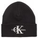Czapka Calvin Klein Monologo Embro Beanie Black K50K511160 BDS - małe zdjęcie