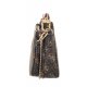Torebka Listonoszka Guess Noelle Dbl Pouch Crossbody HWQL78 79710 Brown - małe zdjęcie