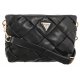 Torebka Guess Zaina Crossbody Top Zip HWWG89 86120 Black - małe zdjęcie