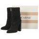 Botki Carinii Czarne B9307-063-000-000-E93 - małe zdjęcie