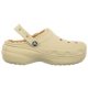 Klapki Crocs Classic Platform Lined Bone 207938-2Y2 - małe zdjęcie