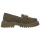 Mokasyny Filippo Khaki DP4916/23 KH - małe zdjęcie