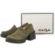 Mokasyny Filippo Khaki DP4685/23 KH - małe zdjęcie