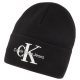 Zestaw prezentowy czapka i szalik Calvin Klein Gifting Mono Beanie/Scarf Black K50K511199 BDS - małe zdjęcie