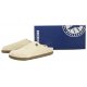 Kapcie Birkenstock Zermatt Rivet Ecru 1023168 - małe zdjęcie