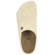 Kapcie Birkenstock Zermatt Rivet Ecru 1023168 - małe zdjęcie