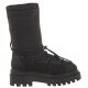 Śniegowce Calvin Klein Flatform Snow Boot Nylon Wn Triple Black YW0YW01146 0GT - małe zdjęcie