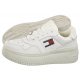 Sneakersy Tommy Hilfiger Tjw Retro Basket Flatform Ess White EN0EN02506 YBS - małe zdjęcie