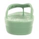 Japonki Crocs Classic Platform Flip W Jade Stone 207714-3UG - małe zdjęcie