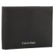 Portfel Calvin Klein CK Must Bifold 6Cc W/Coin Black Pique K50K511381 BEH - małe zdjęcie