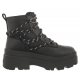 Botki UGG W Brisbane Lace Up 1149650 BLK - małe zdjęcie