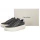 Sneakersy Calvin Klein Bubble Cupsole Lace Up Black/Silver HW0HW01861 0GN - małe zdjęcie